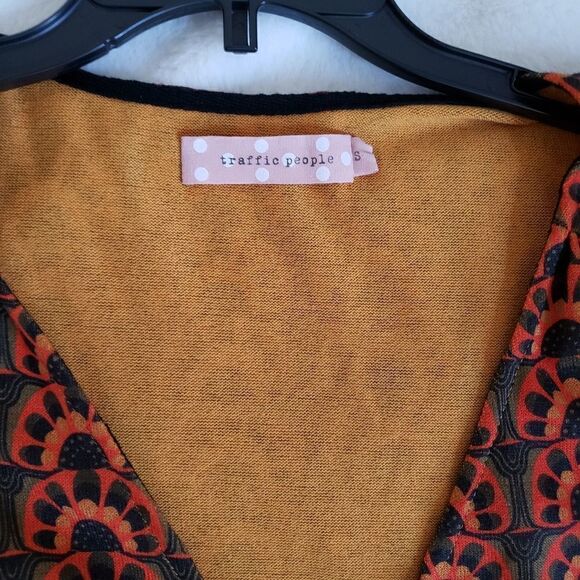 Traffic People Fall Knit 3/4 sleeves  Dress Sz S - Picture 11 of 12